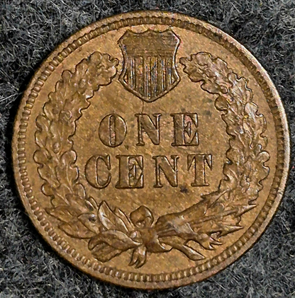 1908 Indian Head Cent Choice Crisp AU-MS Features High Grade Coin Shown  1C