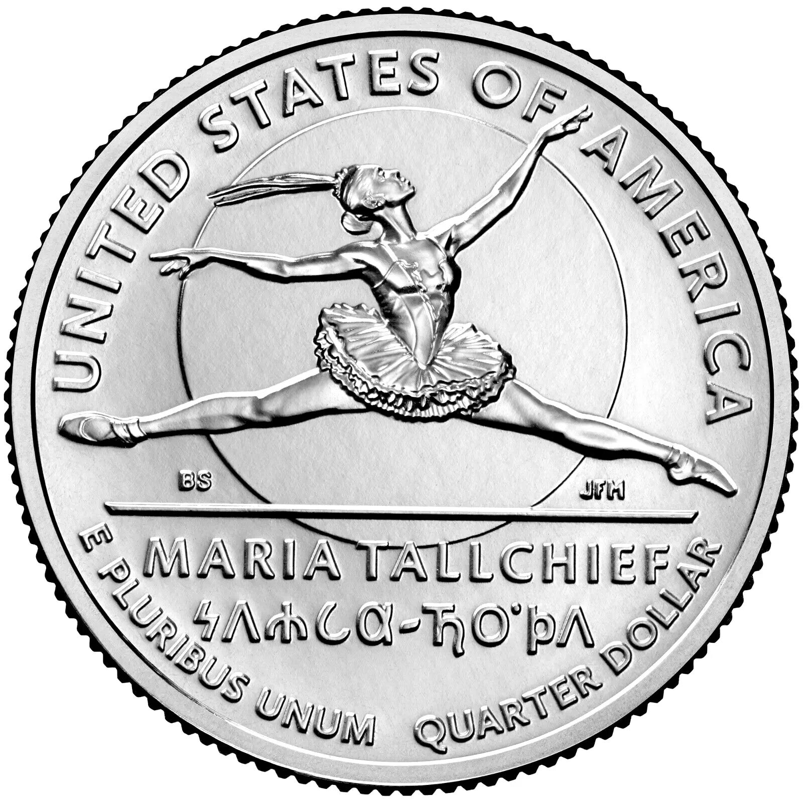 2023 P&D Maria Tallchief American Women Washington Quarters  2 CoinSet Ballerina