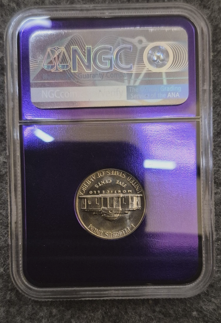 1966 SMS Jefferson Nickel NGC MS67 Special Mint Set 1st Year Designer Initials