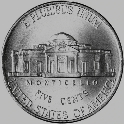 ⭐️ 2006-D Jefferson Buffalo Nickel Monticello BU Coin From U.S. Mint Roll