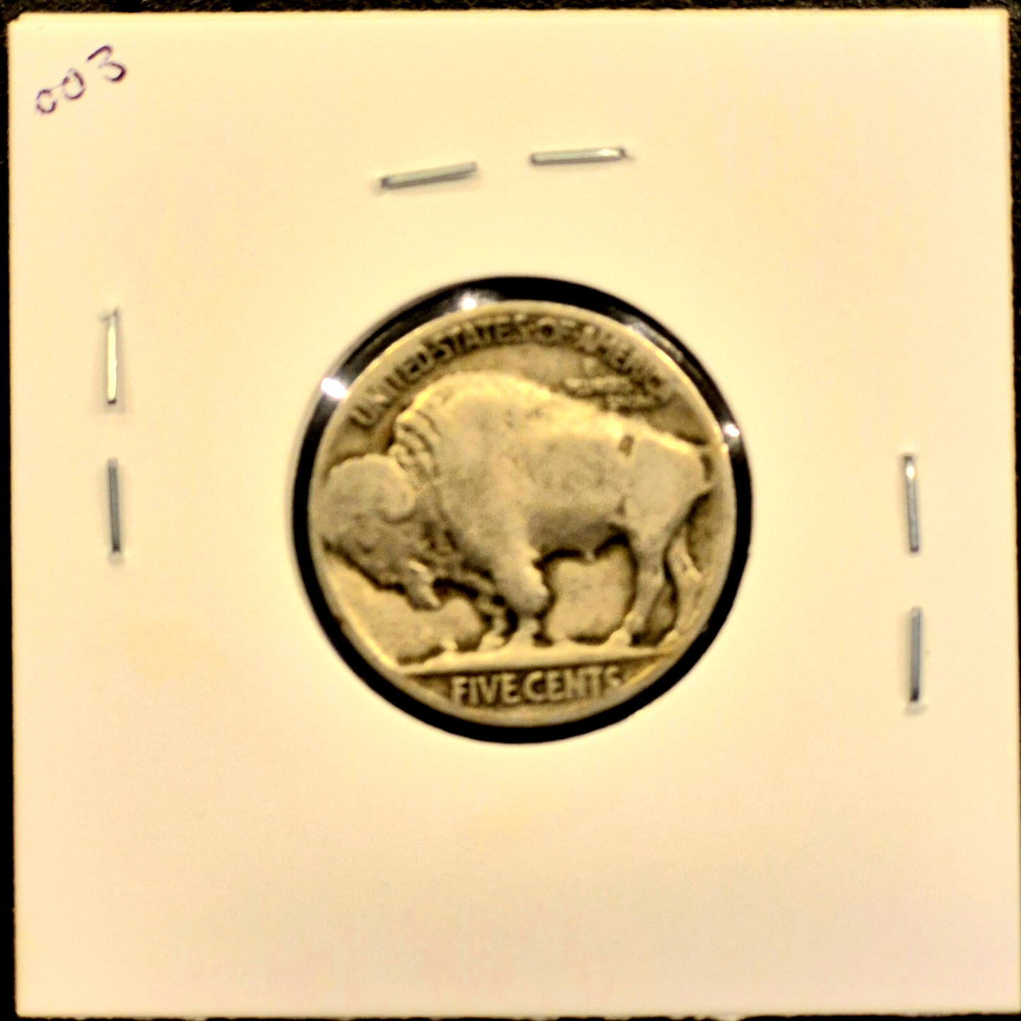 1916 Buffalo Nicklel Barely Readable Date Better Date