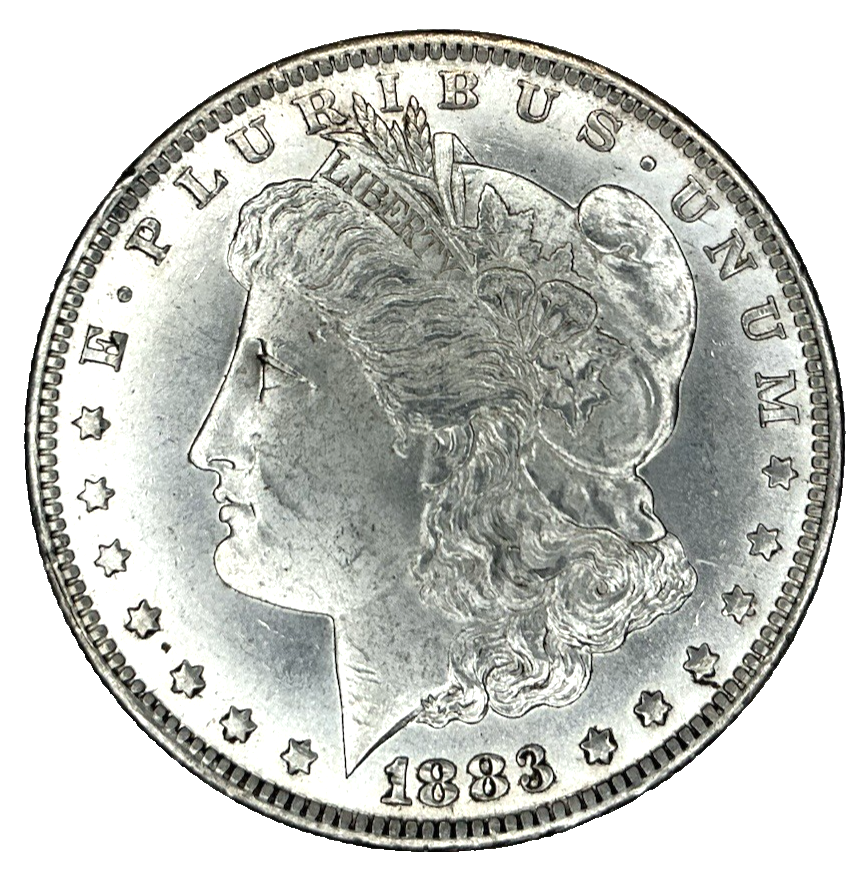 1883 O Morgan 90% Silver Dollar Brilliant Uncirculated BU Bright Sharp Strike