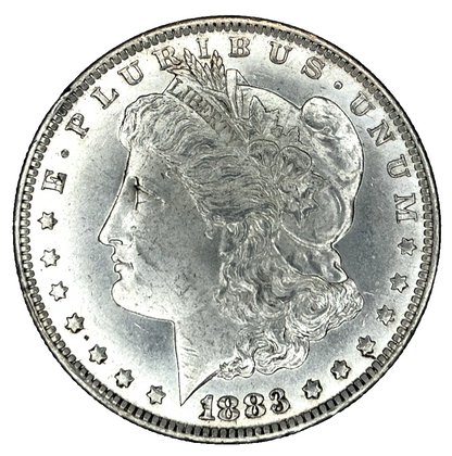 1883 O Morgan 90% Silver Dollar Brilliant Uncirculated BU Bright Sharp Strike