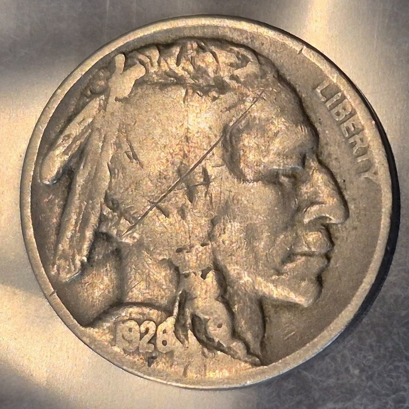 1928 P Buffalo Nickel 5C Indian Head Philadelphia Mint Fraser Design VG