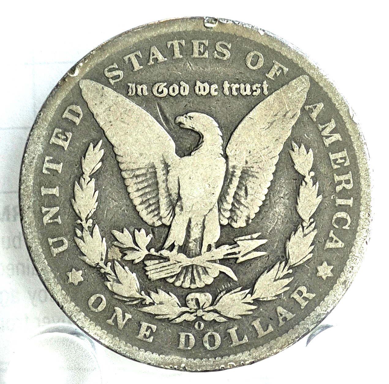 1897 O Morgan $1 Dollar 90% Silver Semi-Key Date Coin New Orleans Mint G Traits
