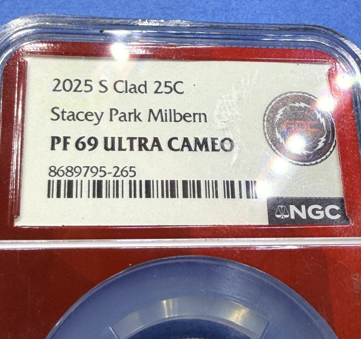 2025-S Stacey Park Milbern Quarter 25C NGC PF69 Ultra Cameo American Women Coin