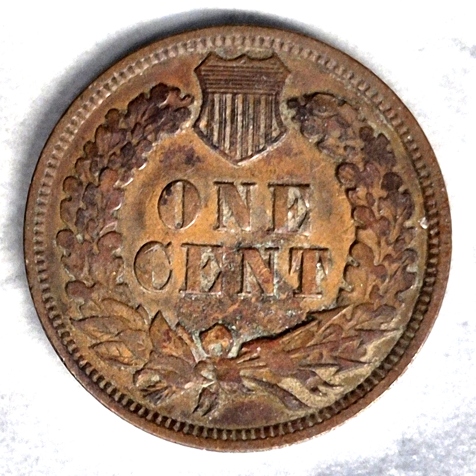 1906 Indian Head Cent Penny 1C VF Very Fine Bronze Philadelphia Antique US Coin - view 4