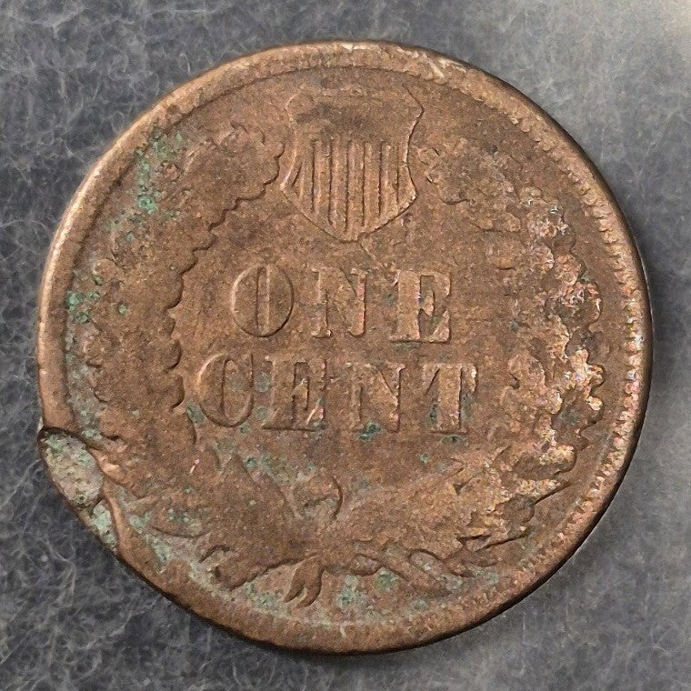 1880 Indian Head Cent Penny 1C VG Very Good Bronze Antique 19th Century US Coin