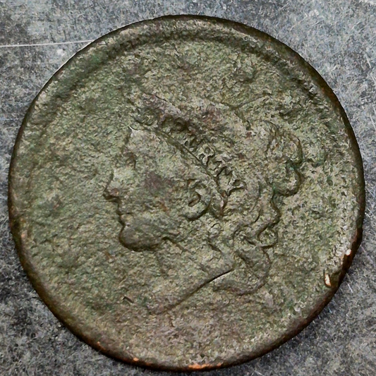 No Date Coronet Matron Head Large Cent 1816-1839 Conservation Project 1C Copper