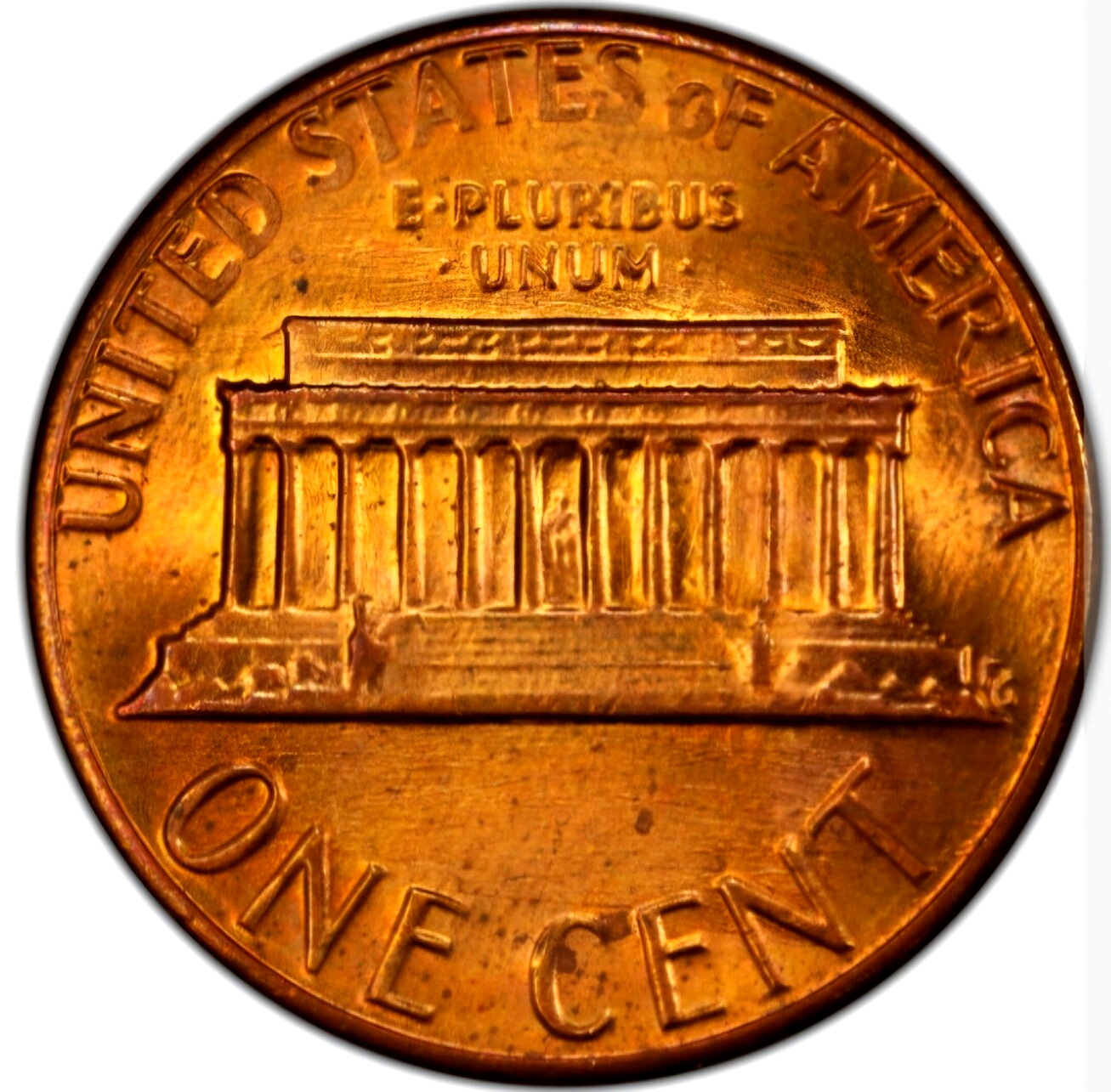 1984 P Lincoln Memorial 🔥OBW Bank Roll🔥BU Brilliant Uncirculated 1C From