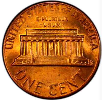 1984 P Lincoln Memorial 🔥OBW Bank Roll🔥BU Brilliant Uncirculated 1C From