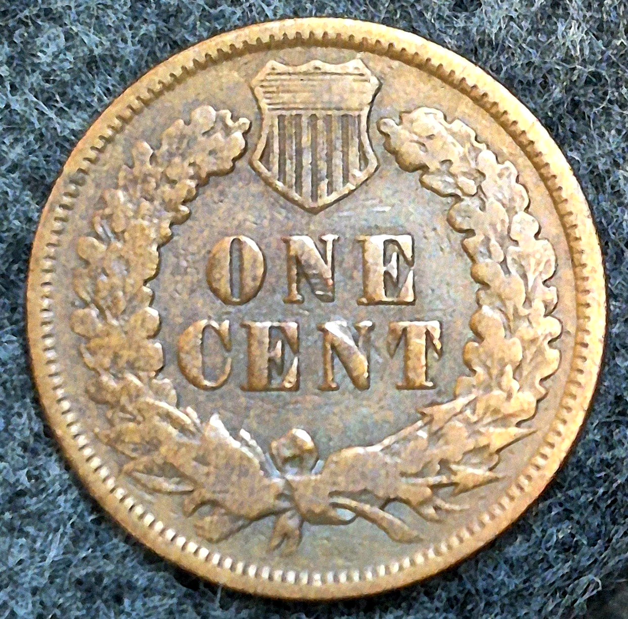 1876 Indian Head Cent Penny VF+ Features Full Liberty, Receive Coin Pictured 1C
