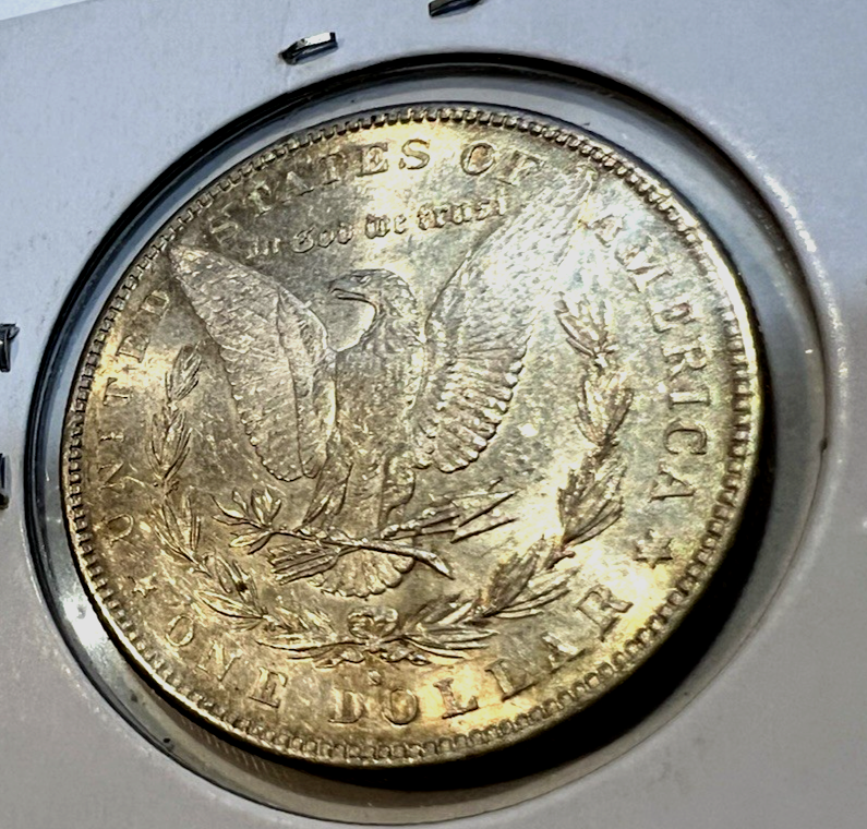 💥 1890-S Morgan 90% Silver Dollar AU/BU Strong MS Features ~NICE SHARP COIN ~