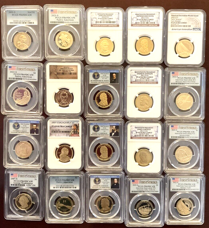 US Dollar $1 PCGS or NGC Graded PROOF COIN PR69 Multi Dates Mint Label 1 Coin🏆