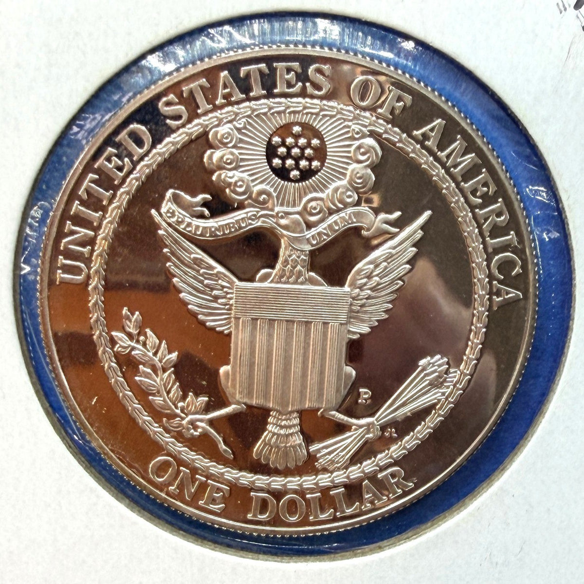 4 Coin Commemorative Silver Dollar Proof Lot 1995 1997 2005 2008 90% Silver $1