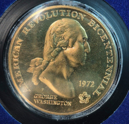 1972 Bicentennial 1776-1976 Washington Son of Liberty Medal 250th anniversary 26