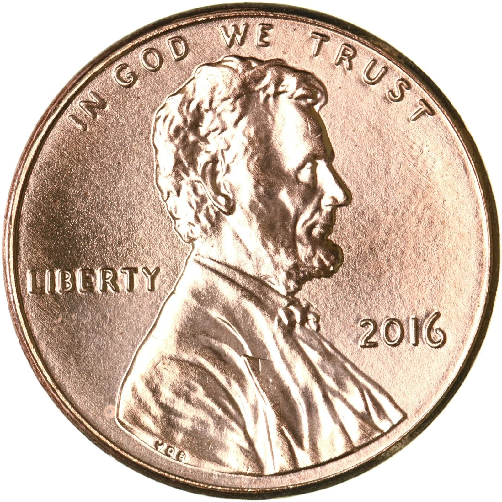 ✅ 2016 P Lincoln Shield Cent BRILLIANT UNCIRCULATED RED Penny US Mint 1c Coin