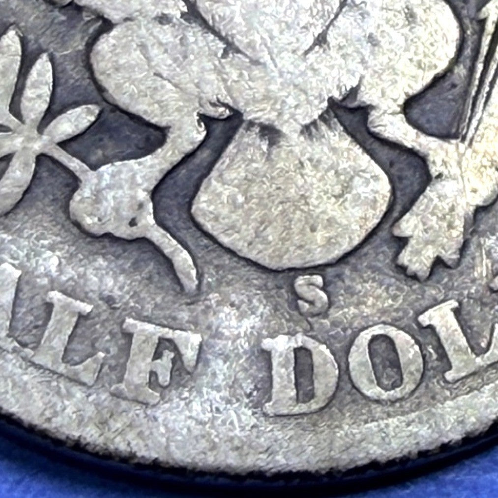 1903-S Barber Half Dollar 50C G Good San Francisco Low Mintage 90% Silver Coin