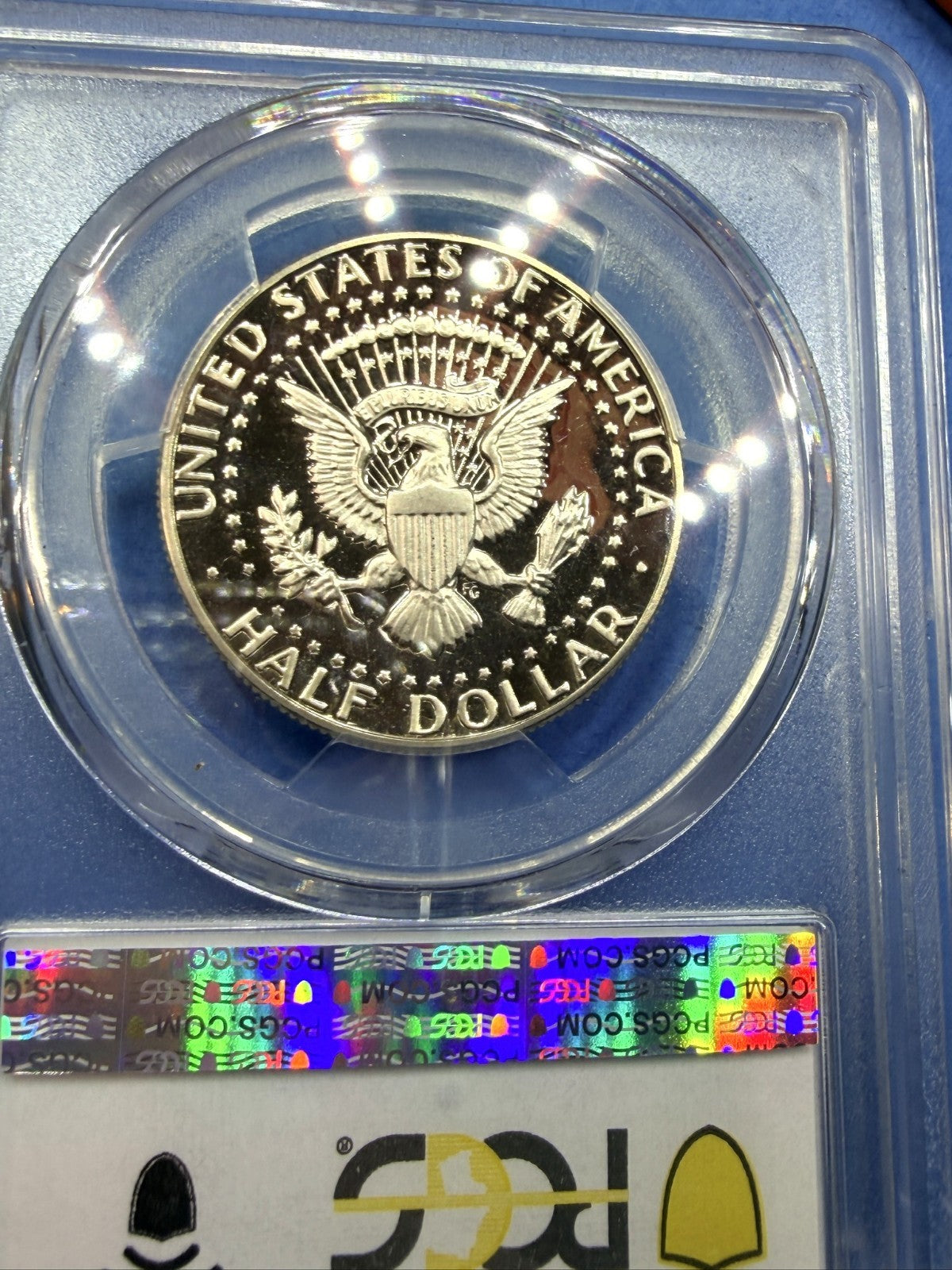 1981-S Kennedy Half Dollar 50C PCGS PR69DCAM Type 1 Deep Cameo Gem Proof JFK