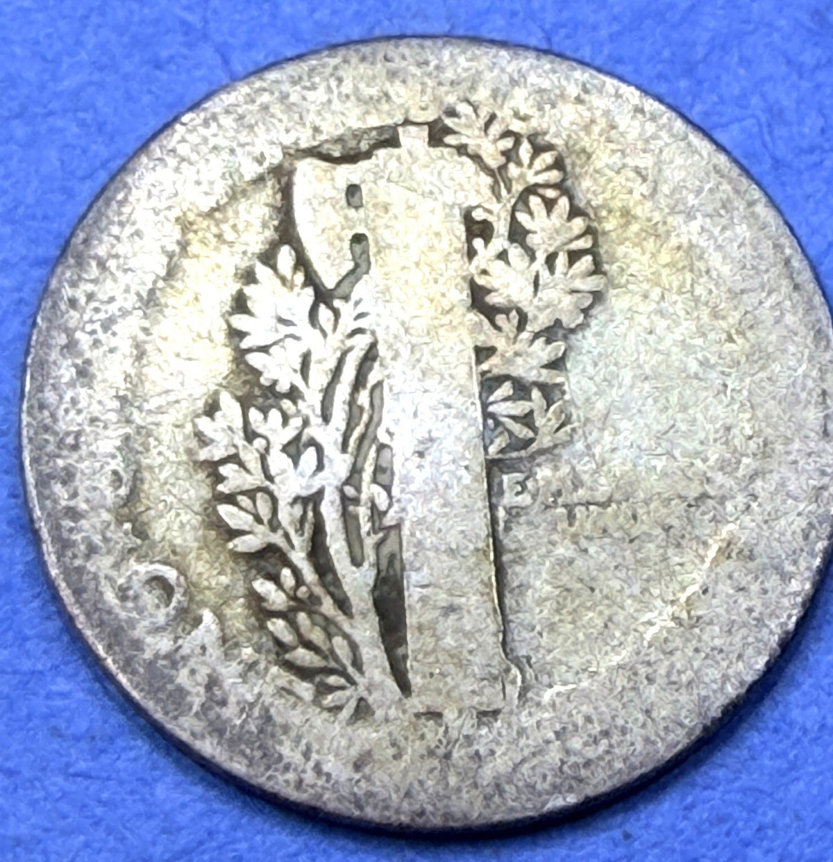 1916 Mercury Dime 10C First Year of Issue 90% Silver G Good Philadelphia Coin