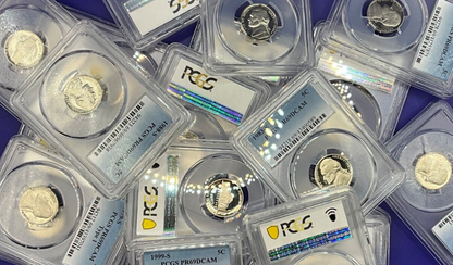 Jefferson Nickel 5c PROOF COINS🔥 PCGS ONLY PR69DCAM💰 Professionally Graded