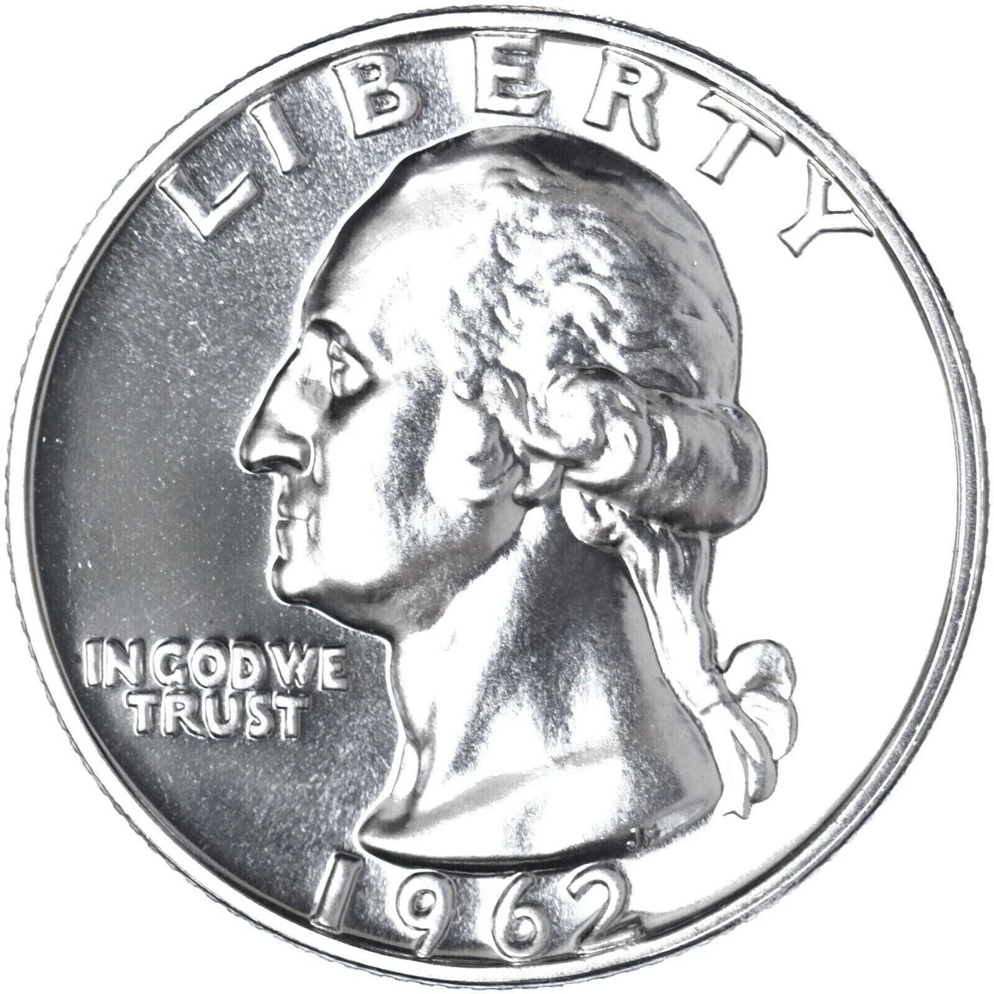 $1 Face - Brilliant Uncirculated 90% SILVER Washington Quarters Random Date
