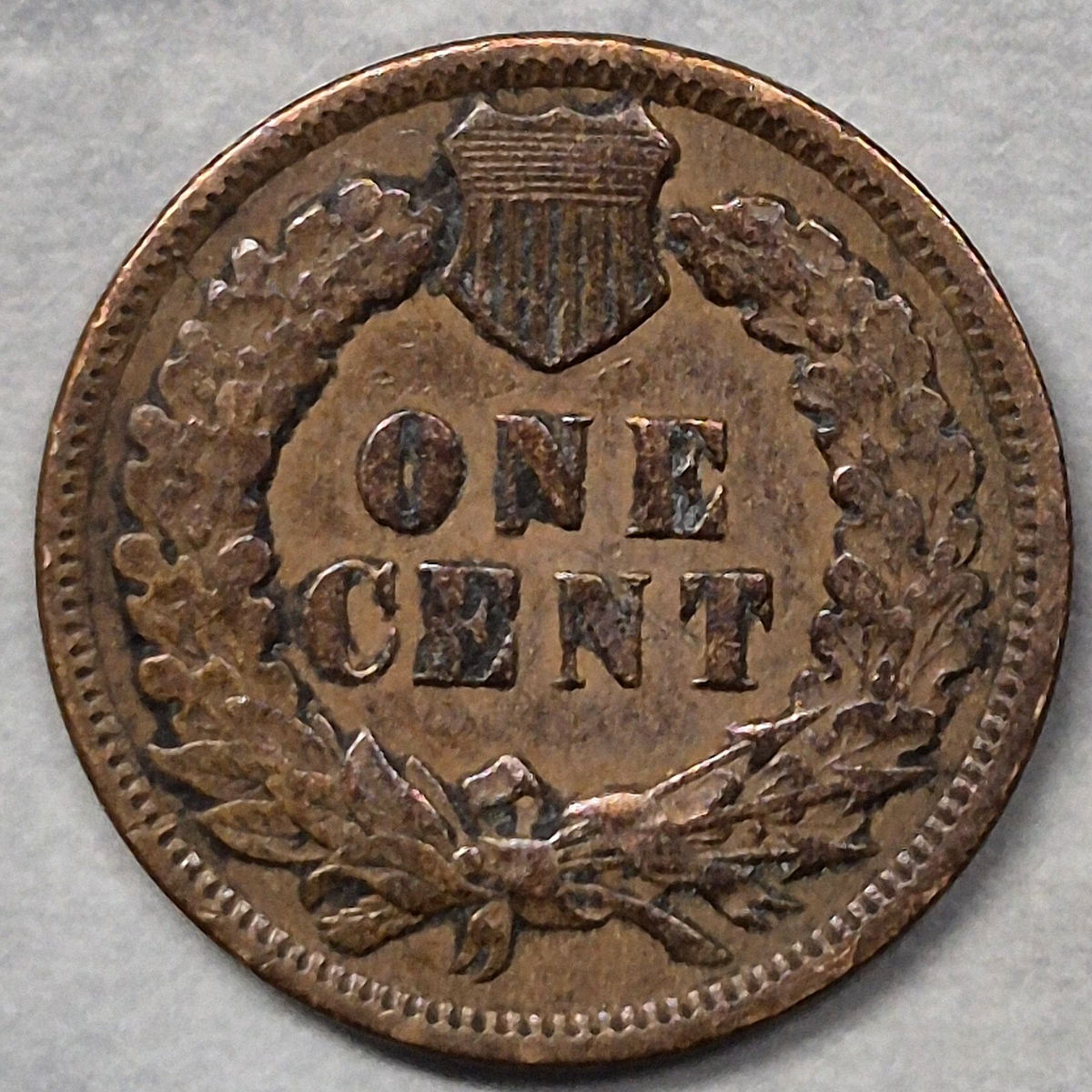 1907 Indian Head Cent Penny 1C VF Very Fine Bronze Philadelphia Mint US Coin
