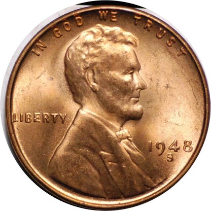 ✅ {3 Coin Set} 1948 P/D/S Lincoln Wheat Cent Choice GEM BU 1c Uncirculated Coins