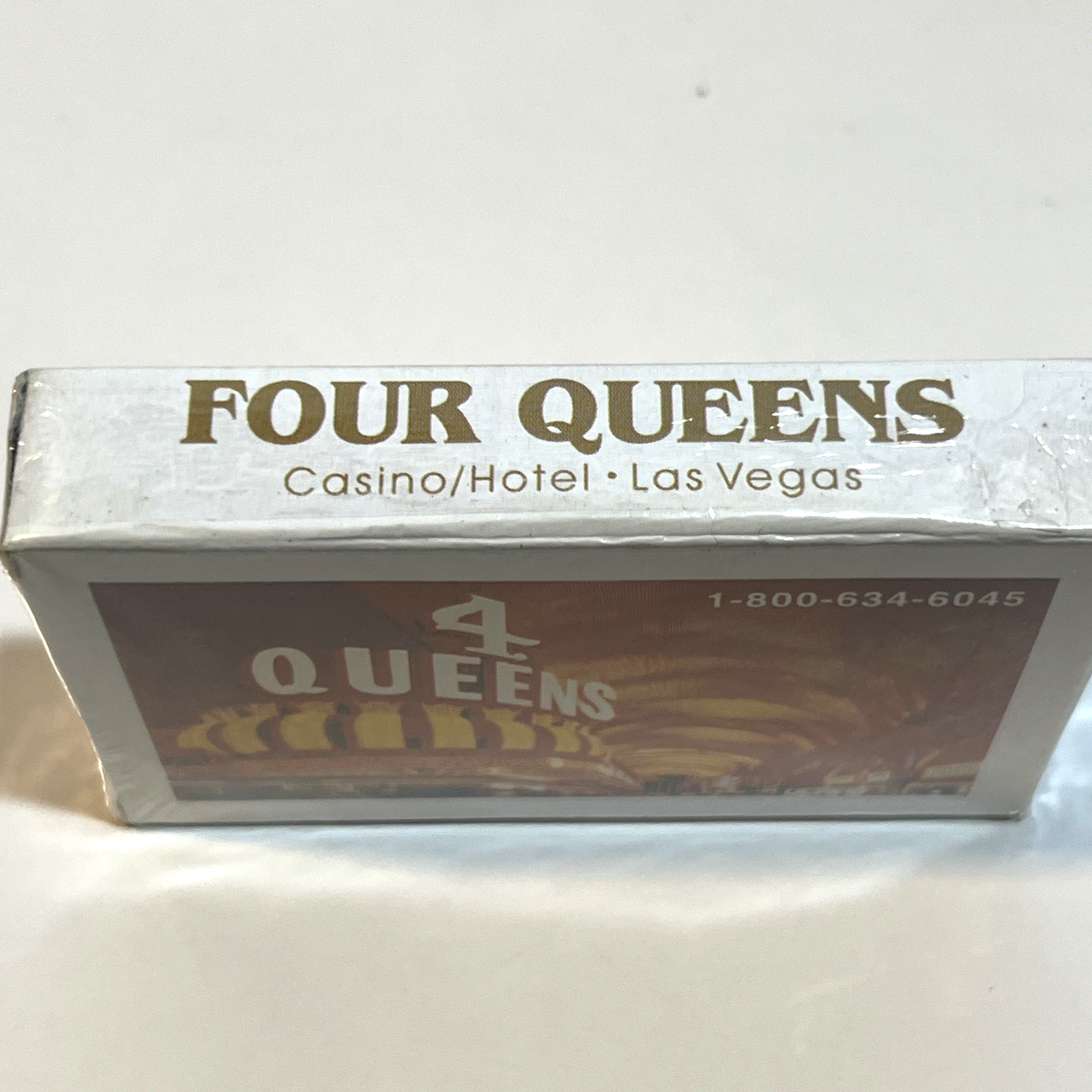 4 Queens Casino Las Vegas Playing Cards Deck Downtown Freemont Street NOS Sealed