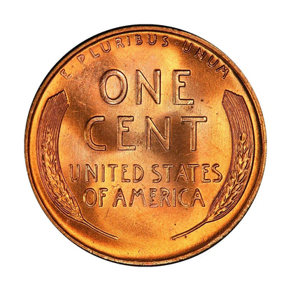 ✅  1955 P/D/S BU Uncirculated 3 COIN SET Lincoln Wheat Cents Choice RED Beauties