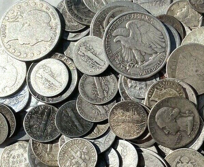 💰 1 US Standard Oz 90% Pure Silver Coins Pre-1965 BULLION PRICE WSHTF Stack