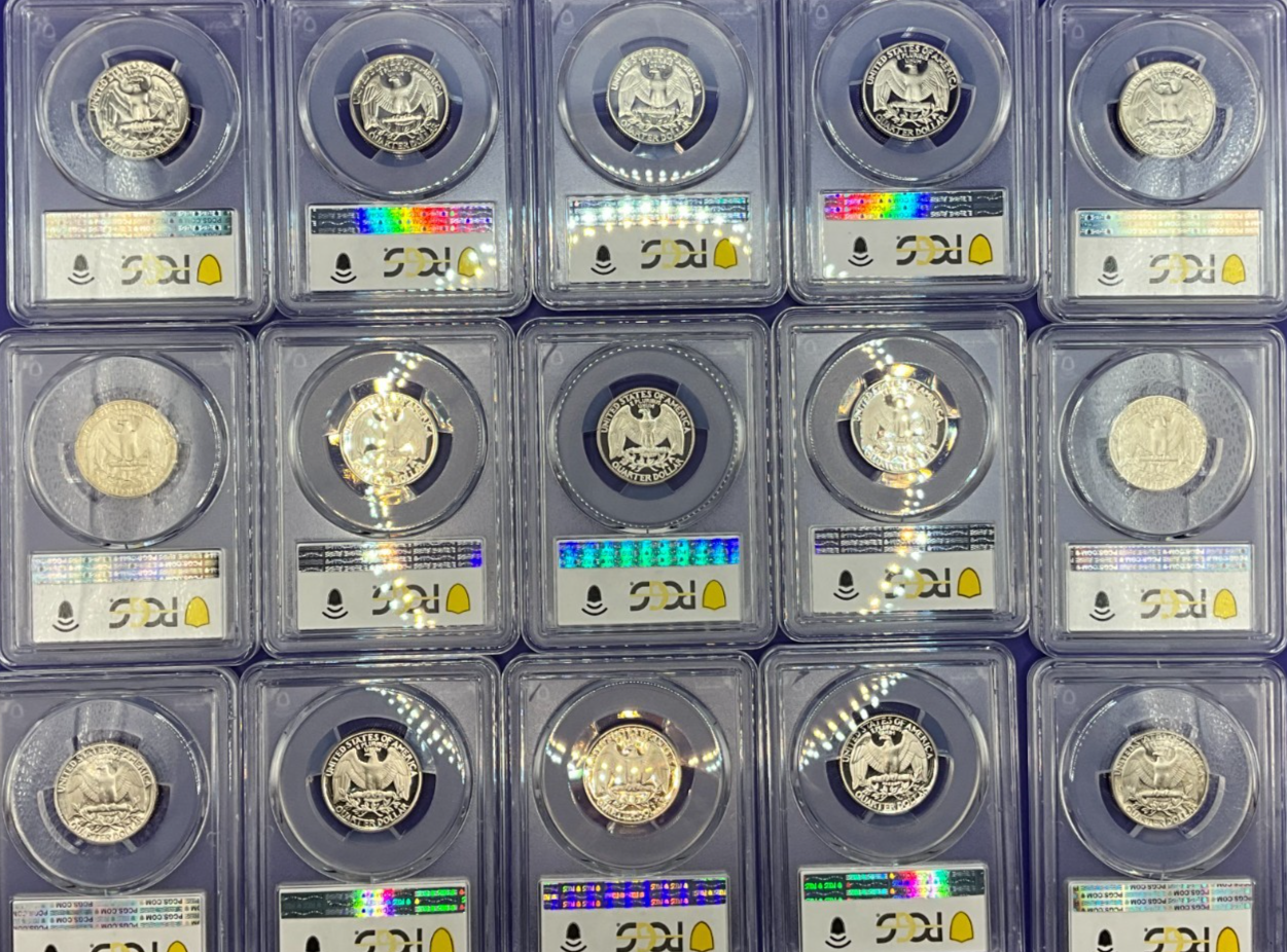 GRADED USA COINS (LOT OF 3)  💰 PCGS NGC PR69DCAM U.S. Mint Silver Clad Coins 💰