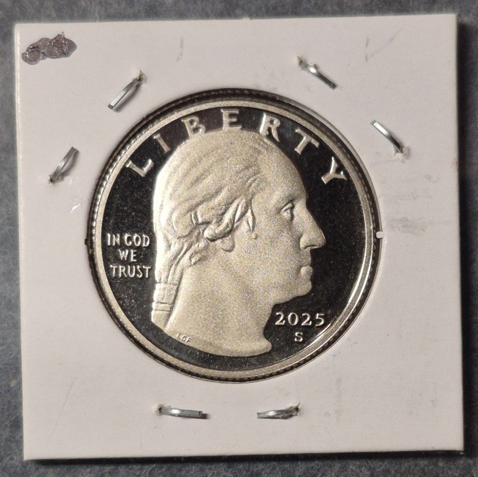 2025 S Ida B. Wells Proof Quarter 25C American Women Clad Cameo Mirror Fields
