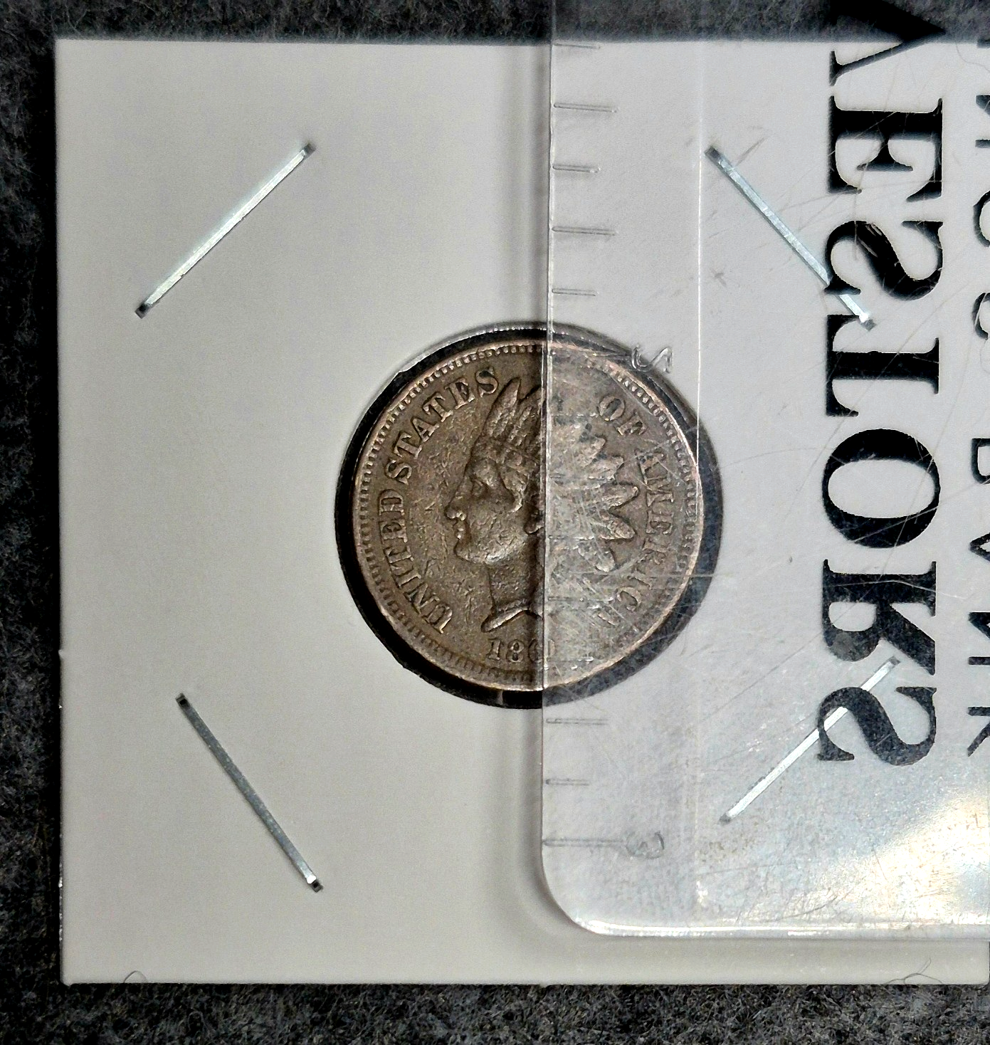 1860 Indian Head Cent, 90°+ CW Die Rotation, VF-XF Features * Video* Coin Shown