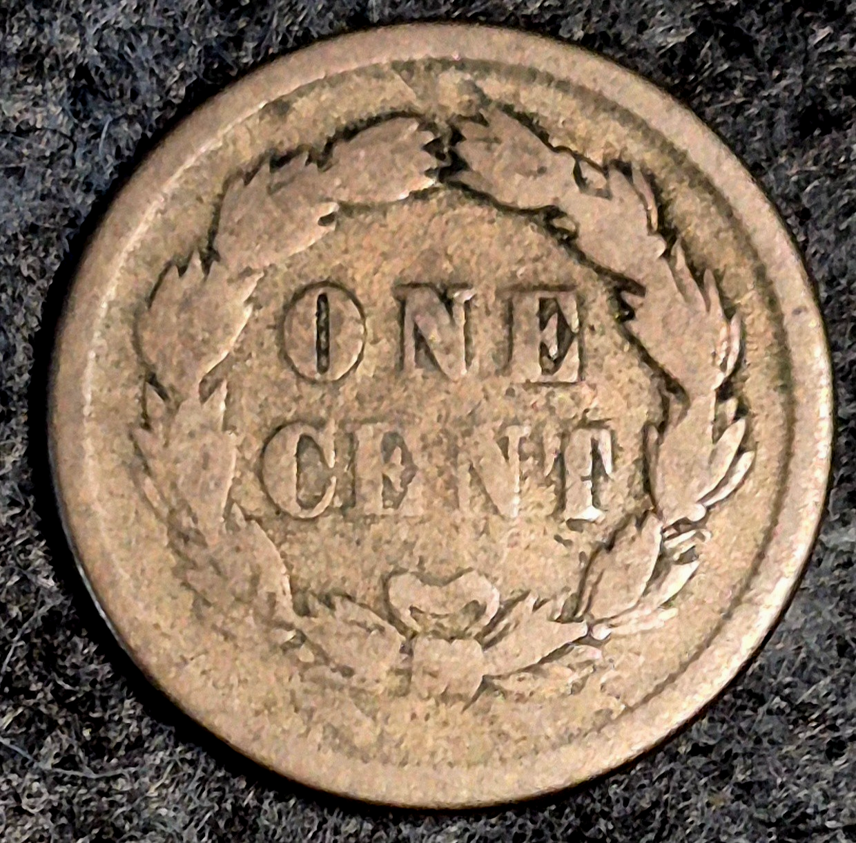 1859 Indian Head Cent First Year Good+ Features Laurel Wreath Reverse Coin Shown