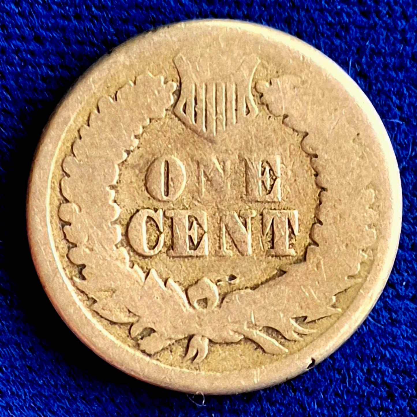 1864 Copper Nickel Indian Cent Penny VG Very Good Features Nice Coin 1C