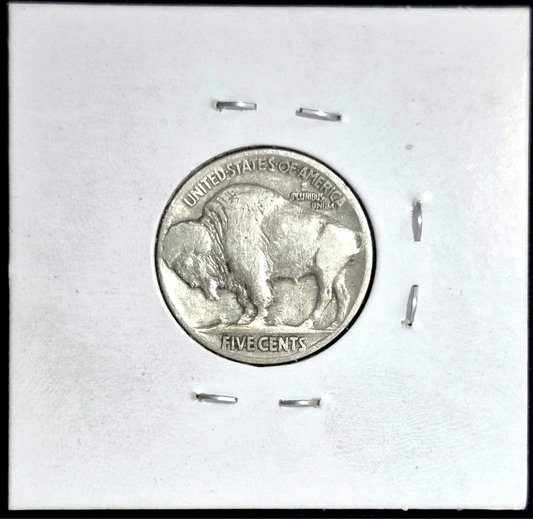 1916 Buffalo Nickel Nice G-VG Features Faint Date Partial Horn Better Date