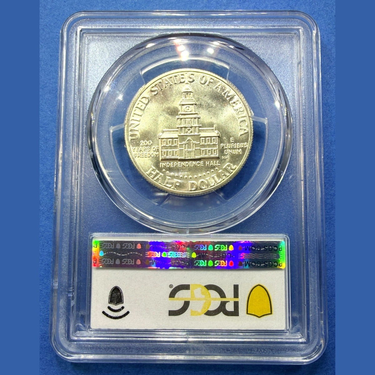 1976-S Kennedy Half Dollar 40% Silver PCGS MS64 Bicentennial Gold Shield 50C