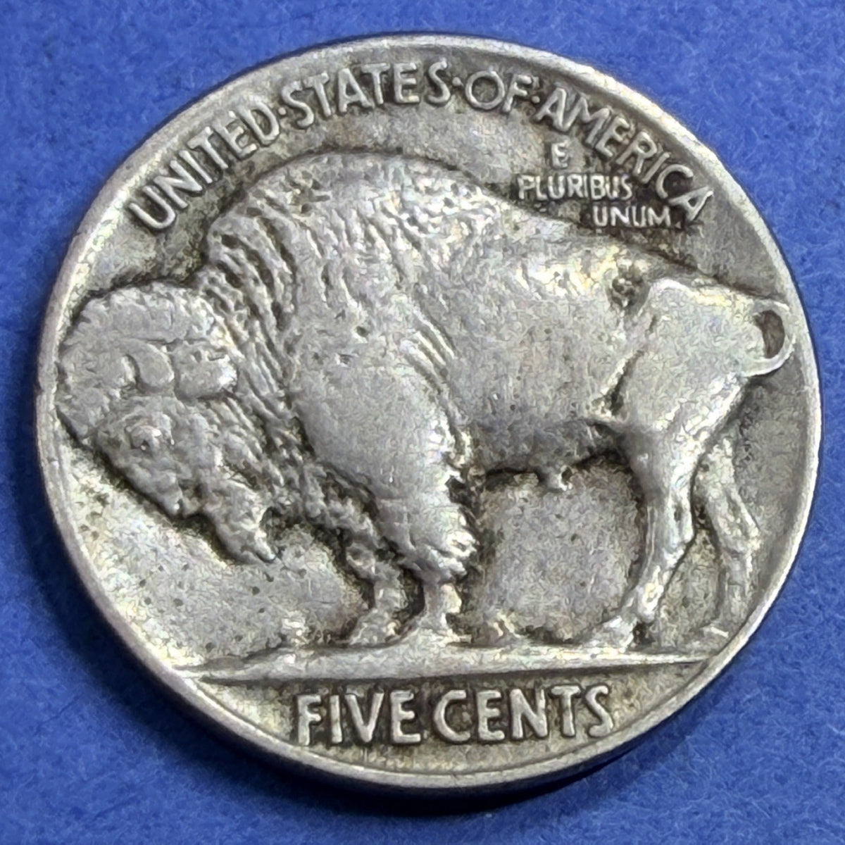 1930 Buffalo Nickel 5C F Fine Indian Head Bison Great Depression Classic US Coin