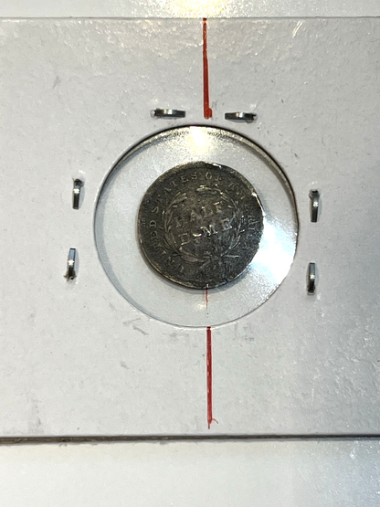 ✅ 1838 Seated Liberty Silver Half Dime ROTATED DIE 187 Year Old 90% Silver Coin
