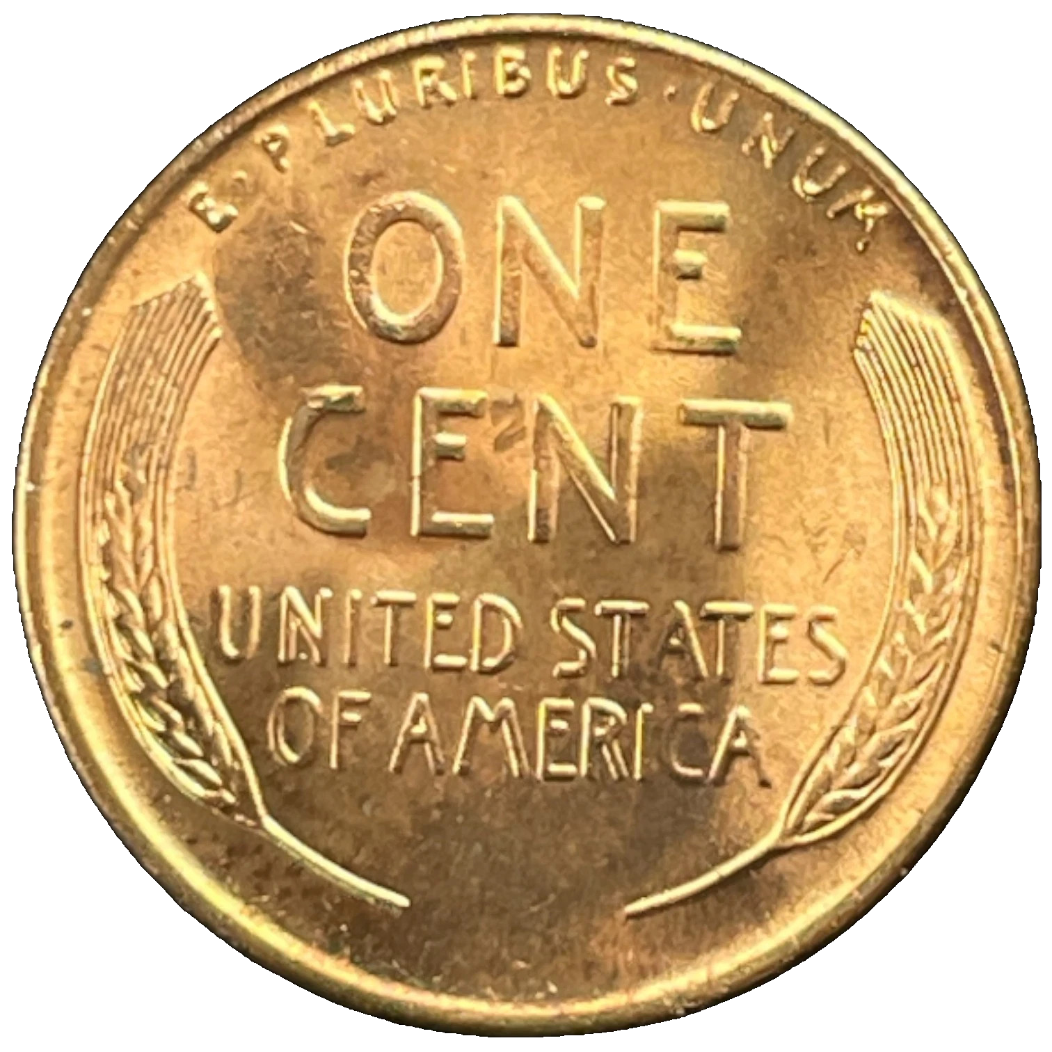 1938 P  Lincoln Wheat Cent BU Brilliant Uncirculated Gem from OBW Bank Roll