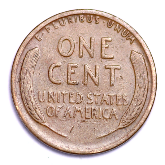 1928 S Lincoln Cent FINE (F) Circulated Condition Copper Penny
