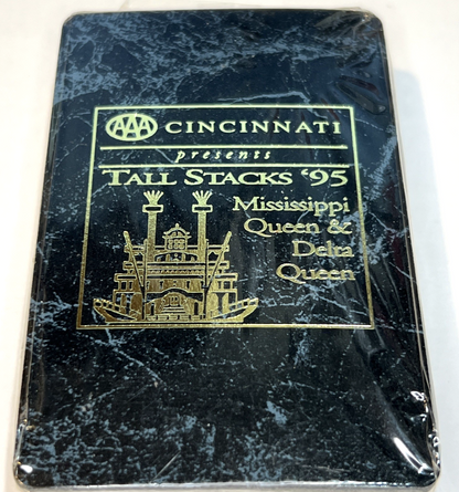 AAA Cincinnati Tall Stacks Playing Cards Deck Sealed NOS Mississippi Queen Delta