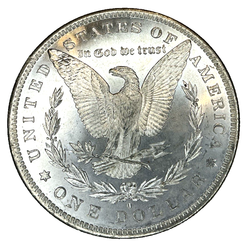 1884 O Morgan 90% Silver Dollar Brilliant Uncirculated BU Bright Sharp Coin