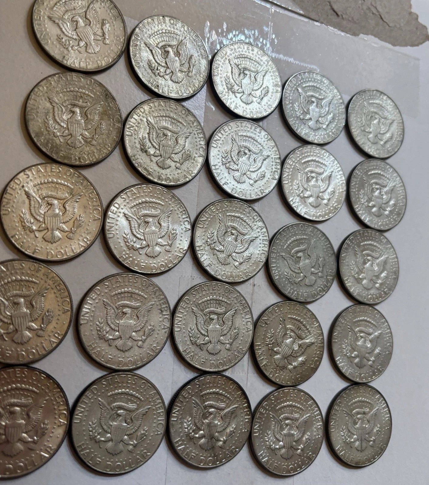 1965-1970 Kennedy Half Dollars 40% SILVER Coin Random Selection