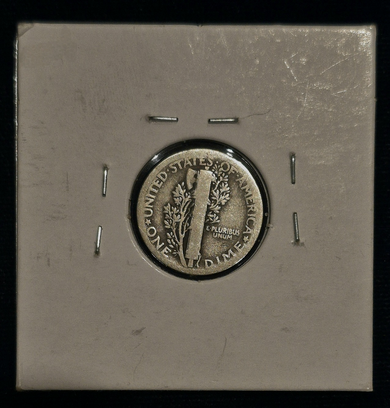 1921 Mercury 90% Silver Dime 10c - VG Features- Scarce Hard to Find Key Date. IP
