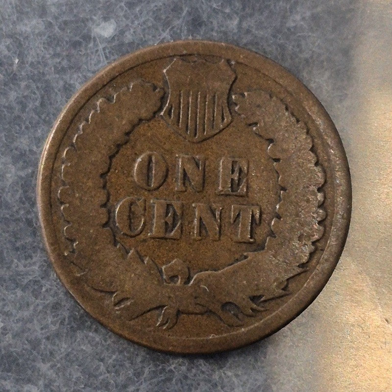 1890 Indian Head Cent Penny 1C G Good Bronze Philadelphia 19th Century US Coin