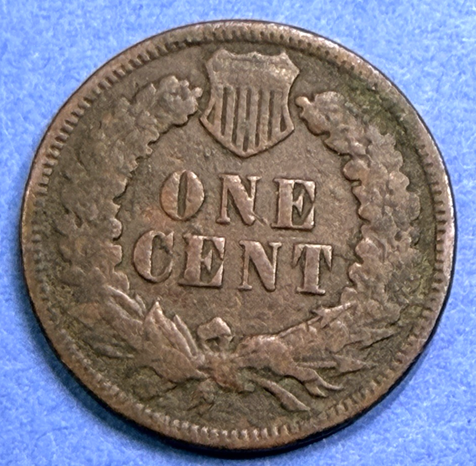1893 Indian Head Cent Very Good - Fine (VG-F) Average Circulated Condition Penny