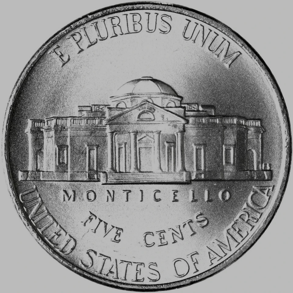 ⭐️ 2006-D Jefferson Buffalo Nickel Monticello BU Coin From U.S. Mint Roll