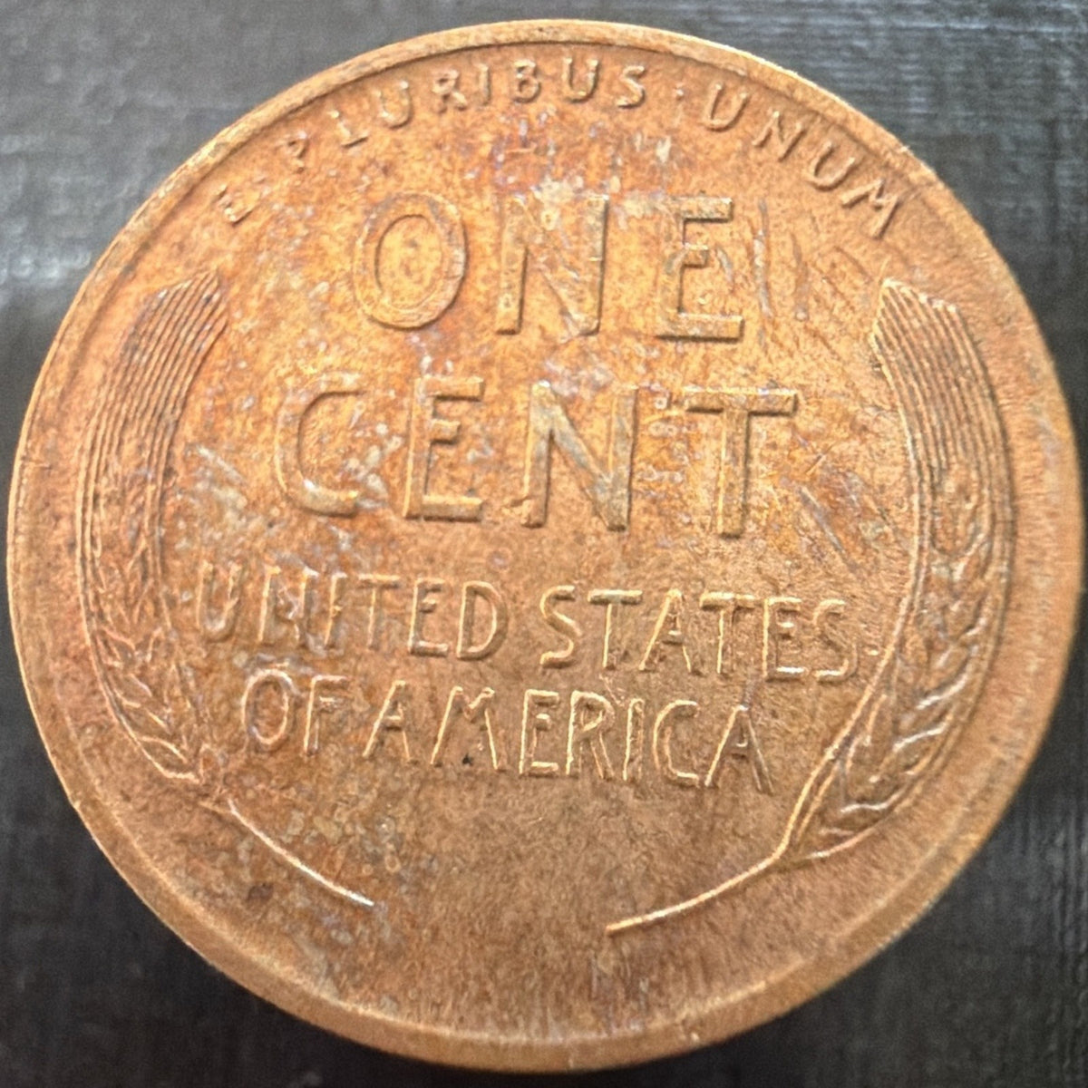 1920 Lincoln Wheat Cent Penny BU Toned Uncirculated Philadelphia US Coin